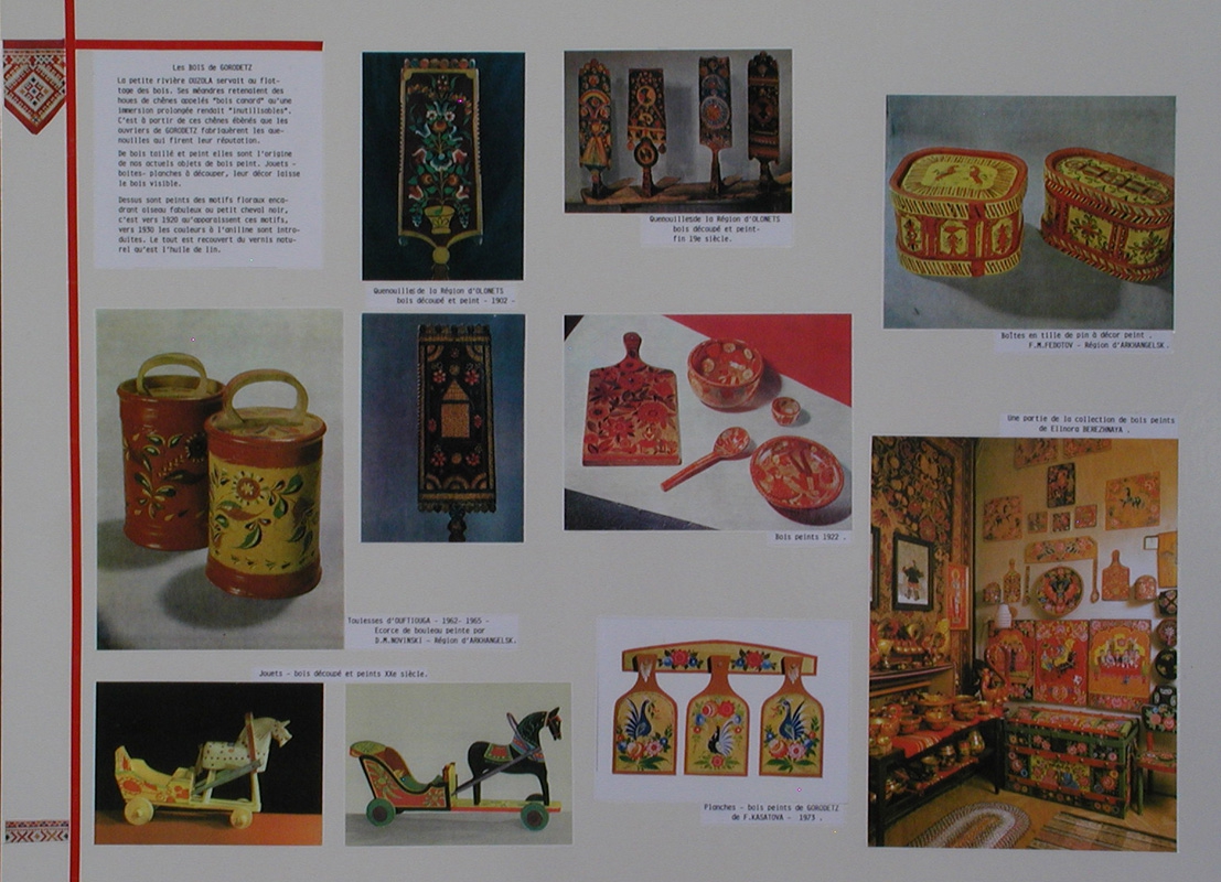 L'ARTISANAT DE LA RUSSIE