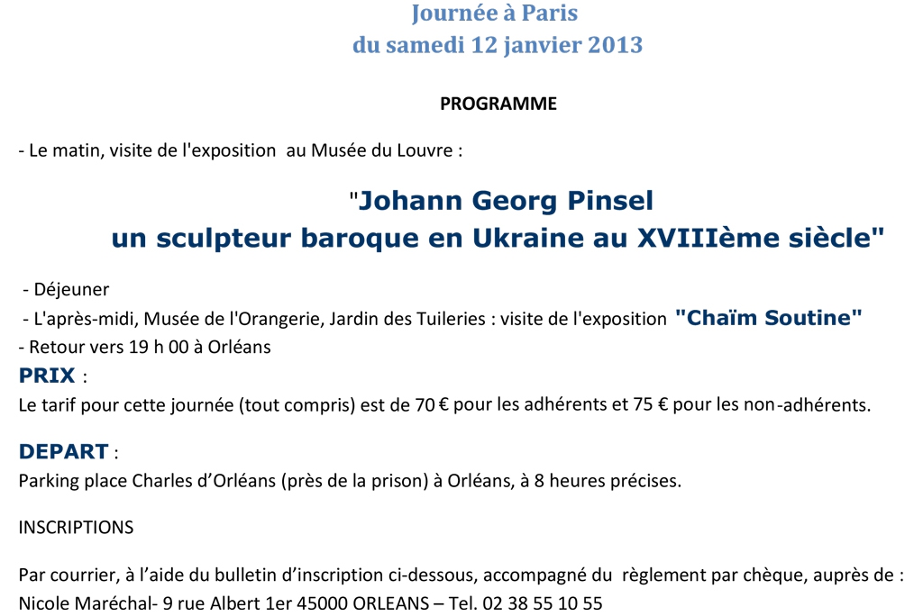 Archives de l'association