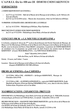 Archives de l'association